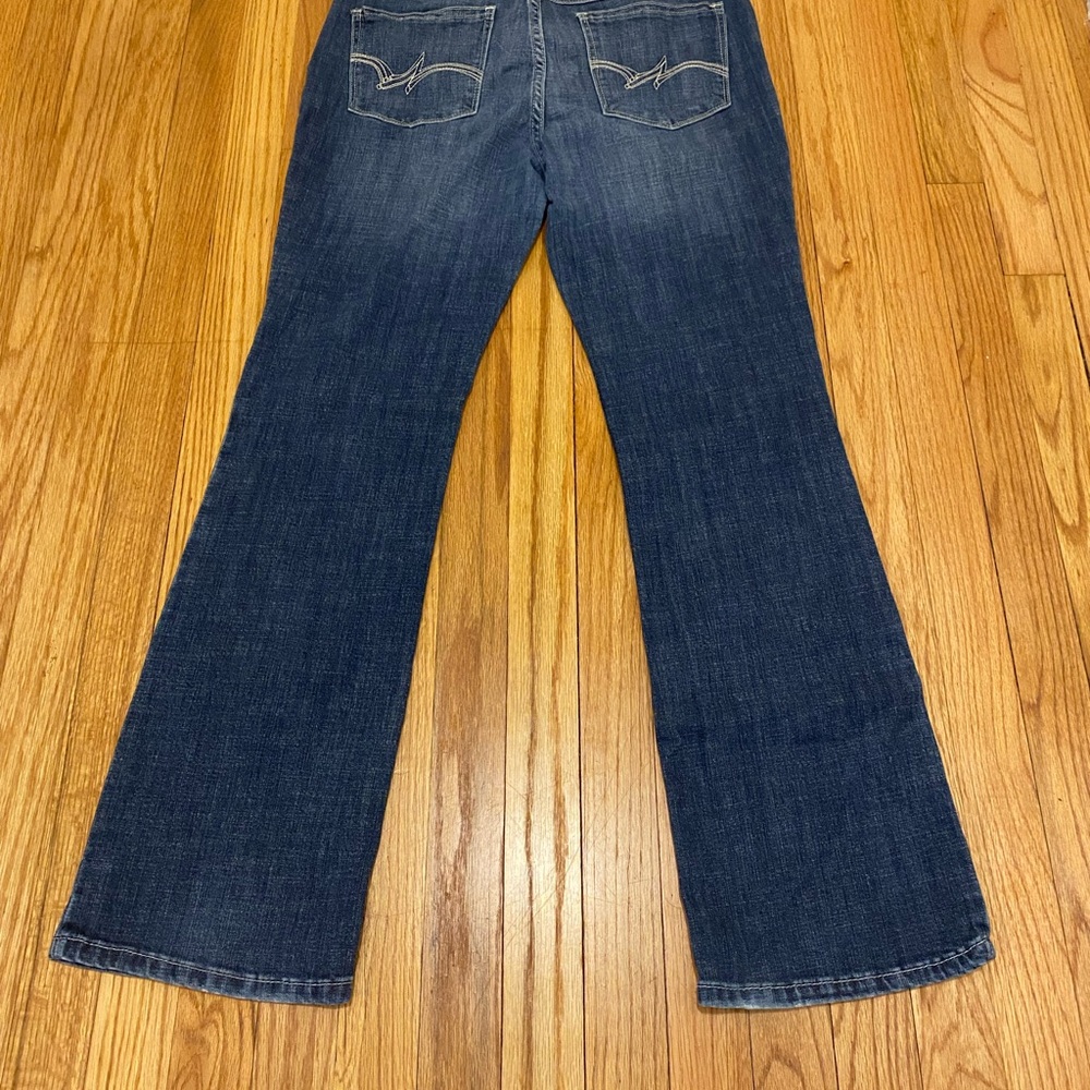 Wrangler Blue Flare Wide Leg Jeans